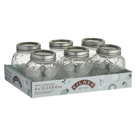 Kilner Kilner Regular Mouth Canning Jar 13.5 oz 6 pk 0025.042U